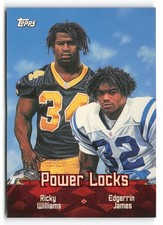 2000 Topps #TC3 Ricky Williams / Edgerrin James Combos