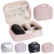 Portable Electronic Organizer Travel Cable Storage Bag Cord Case Accessories US