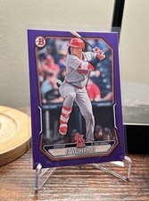 JJ Wetherholt 2026 Bowman Prospects Purple Paper /250 #BP-115 Cardinals