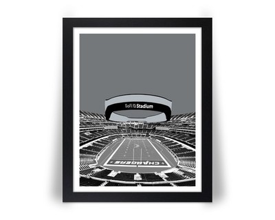 Los Angeles Chargers SOFI STADIUM Skyline Photo Picture - 8x10 11x14 16x20 WBN