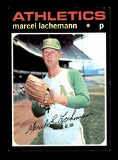 1971 Topps #84 Marcel Lachemann RC EXMT/EXMT+ X3680295