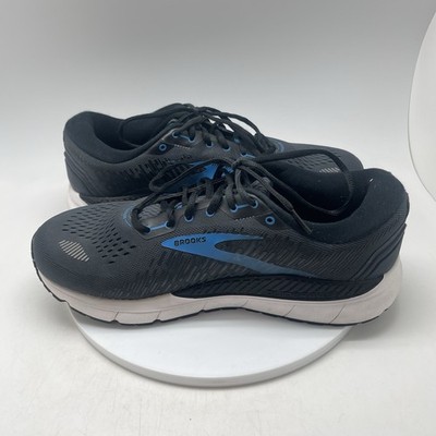 Brooks Addiction GTS 15 men’s 13 mesh black athletic shoes with a blue logo. Brooks Men main image 4