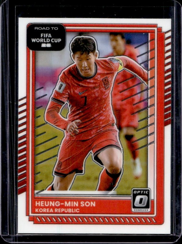 2025-26 Panini Donruss Road to FIFA World Cup 26' Heung-Min Son Optic #102 Korea