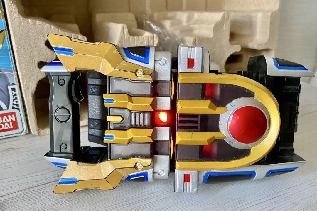 Kamen Rider Kiva DX Ixa Belt Set with Ixa Knuckle Boxed Missing