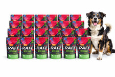 Nassfutter f&uuml;r Hunde Rafi mit Wild &ndash; Beutel, Set 20 x 500 g Dolina Noteci