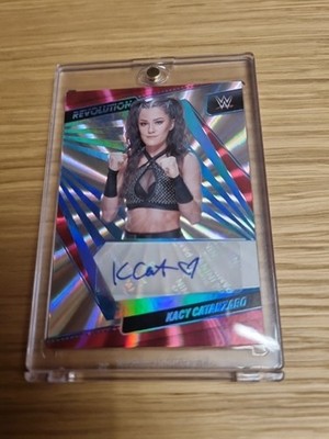 Kacy Catanzaro Auto 59/99   WWE Revolution  2022    