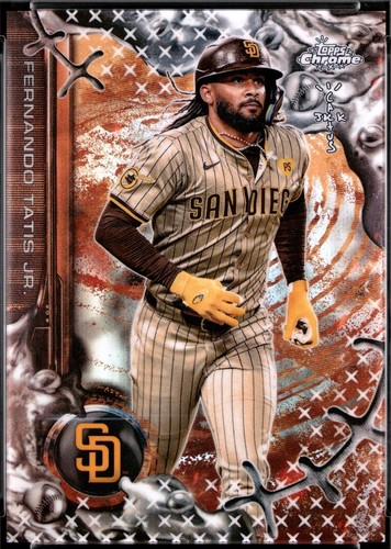 2019 Topps Chrome Update Fernando Tatis Jr #54 Pink Refractor RC