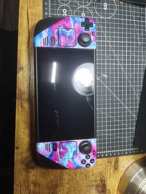 Valve Steam Deck 500GB - Model  1010- Dbrand case and skin- Factory Reset