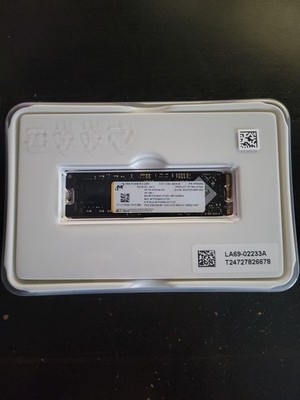 Micron 3500 512GB PCIe Gen4 NVMe M.2 2280 SSD