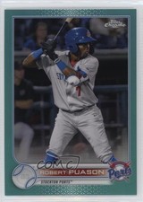 2022 Topps Pro Debut Chrome Aqua Refractor 20/75 Robert Puason #PDC-32 03ou