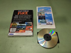 Black Fire Sega Saturn Complete in Box