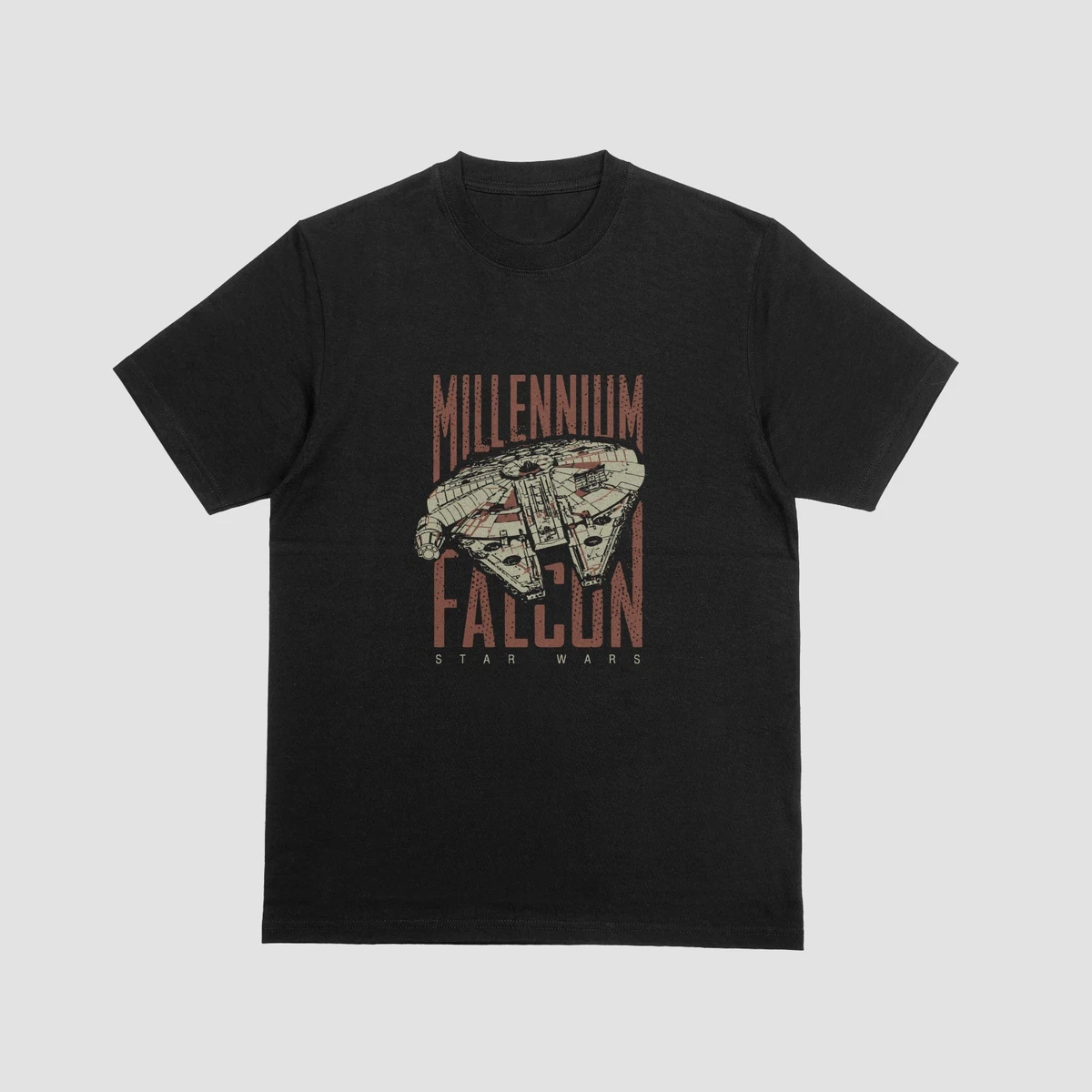 Maglietta Star Wars Falcon Fly Uomo – Fantastica T-Shirt Con Stampa USA