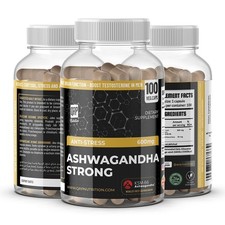 QRP Nutrition Ashwagandha strong 600mg 100 Ka...
