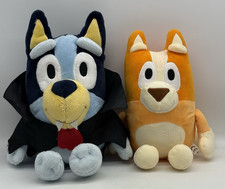 Bluey Friends Bluey Vampire Halloween Bingo Heeler Plush Stuffed Animals