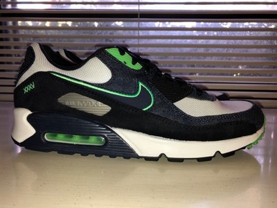 Size 13 - Nike Air Max 90 SE Black Scream Green