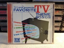 TV LAND PRESENTS FAVORITE TV THEME SONGS SOUNDTRACK CD '02 RHINO 40 TRACKS OOP