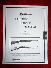 Crosman 760 Factory Service Manual 1966 to 1977 Version - Expl View  Parts List