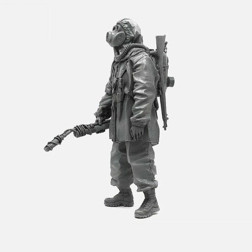 Modellino in resina soldato americano non dipinto 1/35 Doomsday Brigade kit non assemblato - Foto 3 di 3