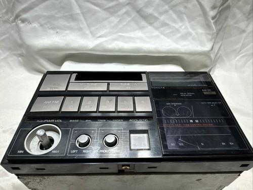 Toyota Supra Mk3 86.5-88 Factory Radio head unit 86120-14692 Untested - Picture 10 of 10