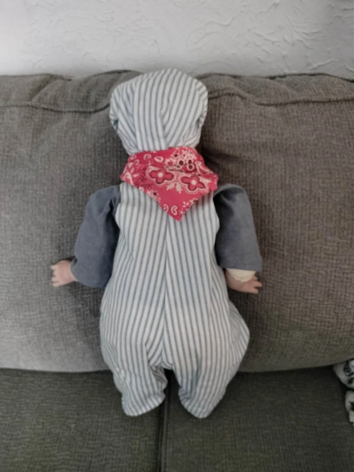 MUÑECA CONDUCTOR DE FERROCARRIL "BUBBA CHUBS" DE LEE MIDDLETON - 24" Foto 4 de 4