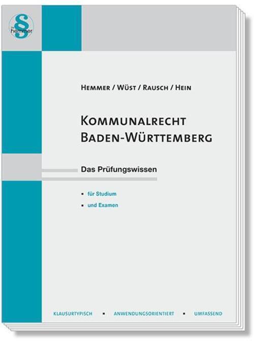 Thumbnail - Karl-edmund Hemmer (u. A.) | Kommunalrecht Baden-württemberg |