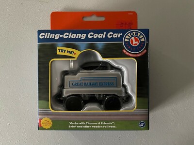 Lionel Train System Cling-Clang Coal Car Battery-Powered Brand New 2001