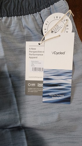 NWT Vuori Men’s Banks 5” Short Light Cloud Escape Color Size XL Item V366 - Picture 2 of 8