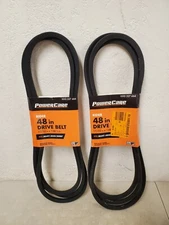 *2* Powercare (PCR10437) Drive Belt for 48 in. Cut John Deere Mowers L120, L130