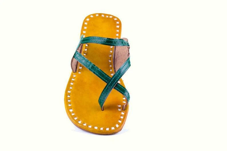Ladies leather slippers ebay sale