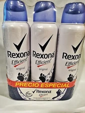 Rexona 3pack Efficient Aerosol foot powder  153g 