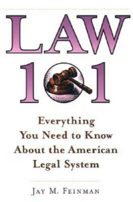 #ad Law 101: Everything You Need to Know About the American Legal System GOOD $5.98