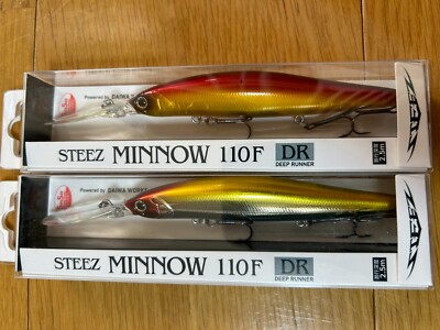 [Brand new, unused] Daiwa Steez Minnow 110F DR 2-piece set