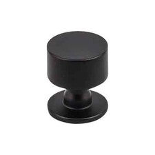 box of 23 Top Knobs TK821BLK Lily Knob 1 1/8 ...