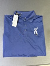 NWT MEN'S ADIDAS PERFORMANCE POLO, SIZE: S, COLOR: COLLEGIATE NAVY M29 
