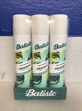 Batiste Instant Hair Refresh Dry Shampoo Original Fresh 6.73oz 6 Pack New