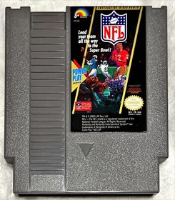 NFL Football - Nintendo NES Game Authentic- Mint