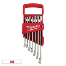Milwaukee Combination SAE Wrench Mechanics Tool Set (7-Piece) (48-22-9407)