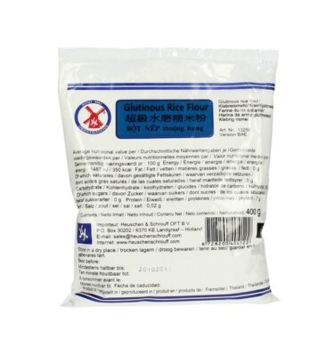 Klebreismehl 400g Klebereismehl Glutinous Rice Sticky Reismehl Flour Thailand