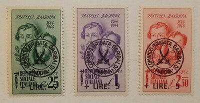 LOCAL ISSUES CLN PADUA COMMAND BRIGADE GARIBALDI COMPLETE SERIES RARE SEE..