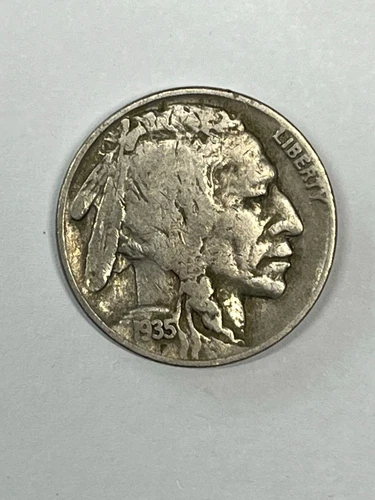 1935-D Buffalo Nickel VG - Very Good