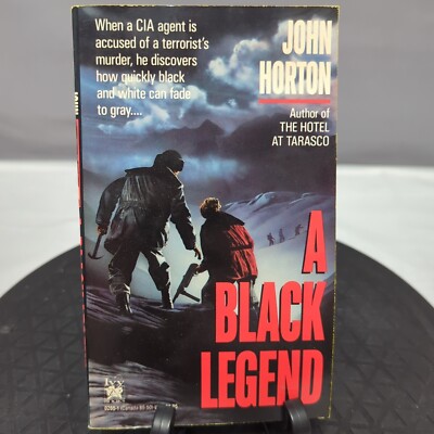 A Black Legends By John Horton Paperback Novel Book First Edition 1989