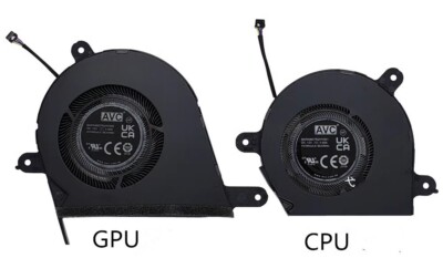 New For ASUS Zenbook Pro 14 Duo OLED 2023' UX8402V UX8402VU CPU GPU Cooling Fan