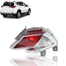 Rear Right Passenger Bumper Reflector Fog Light Lamp For Toyota RAV4 2016-2018