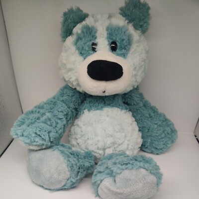 Rare Demdaco Nat & Jules Mellow Fellows Pastel Blue Panda Plush Padley 2016