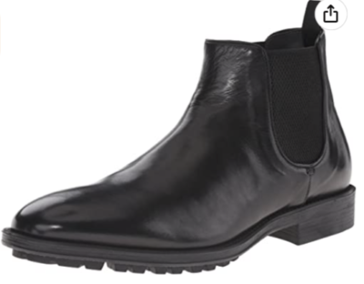 Black Leather Chelsea Boots by Adam Derrick Julius Black Calf Chelsea Boot main image 3