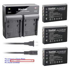 Kastar Battery Rapid Charger for CONTAX BP-1500S Tvs Digital & KYOCERA BP-1500S