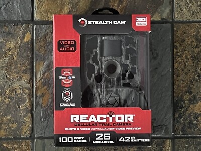 Stealth Cam Reactor STC-RVRZW V2 26MP Cellular Trail Camera