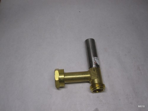 Angle Stainless Steel Water Hammer Arrestor For Washing Machine, 3/4"MHT