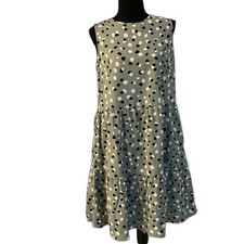 GREEN POLKA DOT Dress Sz:M