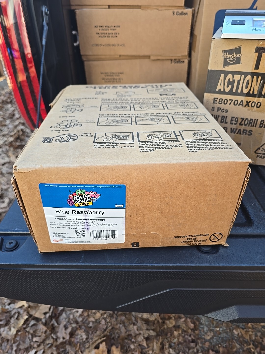 Jolly Rancher Frozen Uncarbonated Beverage 3 Gallon Bag In Box Slushie Mix